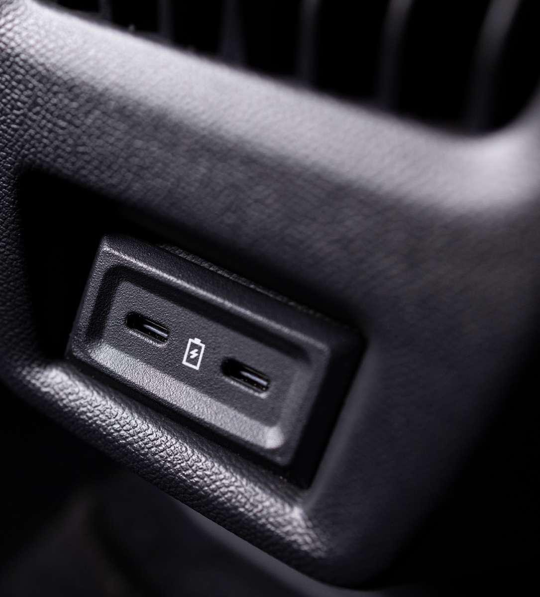 Type-C USB Ports for All Rows